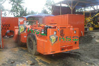 Machine orange de décharge de transport de charge, deux machines souterraines de lhd de mètres cubes