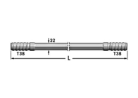 4 pouce/6 extension Rod Threaded Drill Rod de sortilège de pouce T38