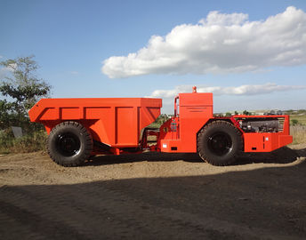6 camion à benne basculante de profil bas du mètre cube RT-12 pour l'excavation de roche d'échelle moyenne
