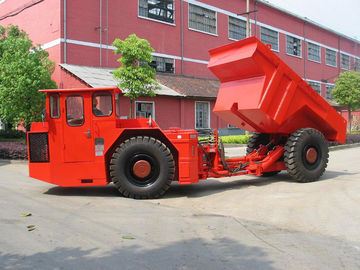 6 camion à benne basculante de profil bas du mètre cube RT-12 pour l'excavation de roche d'échelle moyenne