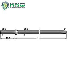 Jambe conique par sortilège 22*108mm/25*159mm de Rod de foret 12° pour Minning Quarring