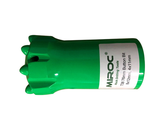 Résistance à l'usure de T38 76mm pour le peu de perceuse supérieur de marteau de forage de roche