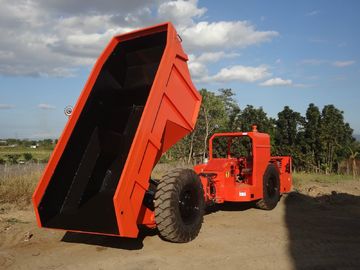Orange 12 tonnes de camion d'extraction au fond, matériel de forage d'extraction de l'or