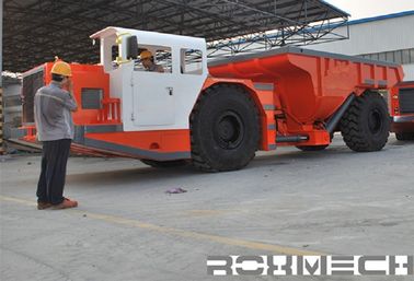 Camion à la benne basculante RT-5 au fond pour extraire la construction de perçage d'un tunnel, une garantie d'an