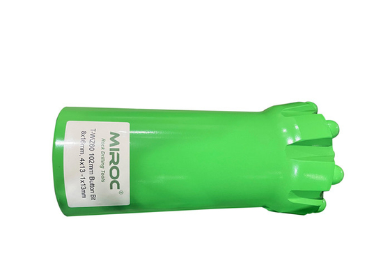 Buttons vert/bleu pour pièces minières de roche de dur à moyen dur T-WIZ60-102