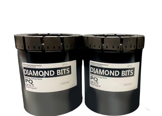 Pièces au noyau de diamant imprégnées de PQ, adaptées au forage
