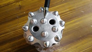 Acier au manganèse en pierre de peu de perçage de T45 76mm haut avec le bouton conique