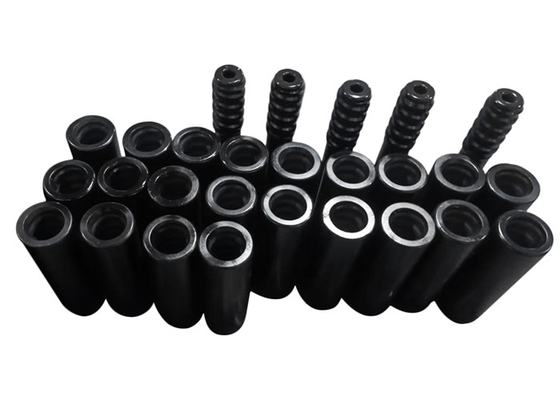 Top Hammer Drilling Tools R32-R38 Rock Drilling Coupling Sleeves for Extension Rod