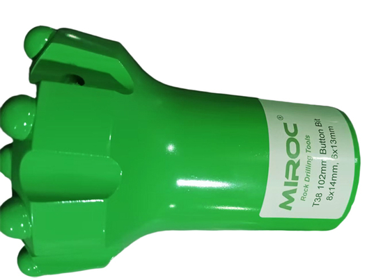 Outils de forage au carbure de tungstène T38 76mm, 102mm, foret à bouton pour marteau perforateur