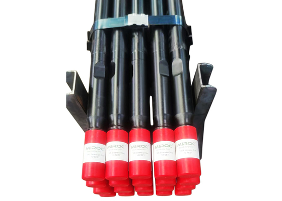 Tiges de forage T45, tiges d'extension en acier pour le forage, pour le creusement de galeries et de tunnels