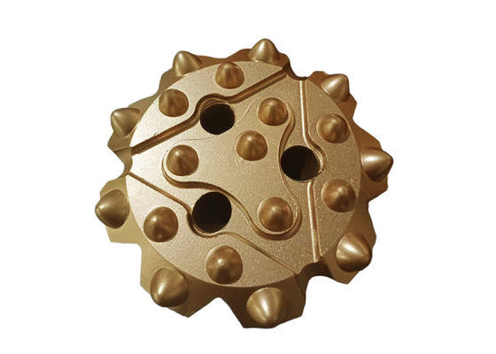 GT60 Thread 140mm Diameter Retract Button Bit for Blast Hole Drilling with Tungsten Carbide Dome Design