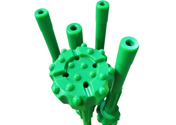 Bouton de forage DTH en alliage d'acier et carbures de tungstène de 89-140 mm avec une grande efficacité de forage pour l'exploitation minière et l'extraction de pierres