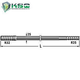 Trou de rinçage de Rod R32-Hex 25-R25 du pêcheur R25 8,6 millimètres
