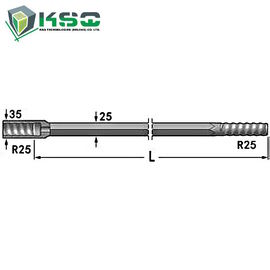 Trou de rinçage de Rod R25-Hex 25-R25 de la vitesse R25 8,6 millimètres