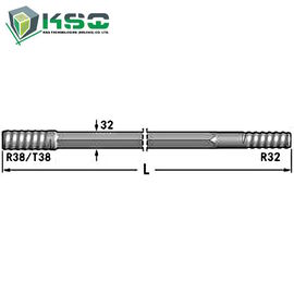 Trou de rinçage de Rod R/T38-Hex 32-R32 du pêcheur R32 9,6 millimètres