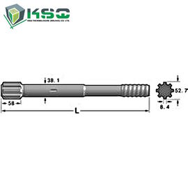Adaptateur HC 40, HC 80, HC 90, HC 105, HC120 de jambe de foret de Montabert