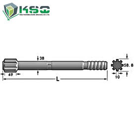 HL de l'adaptateur 500F, HL510F de jambe de foret de  d'extraction au fond
