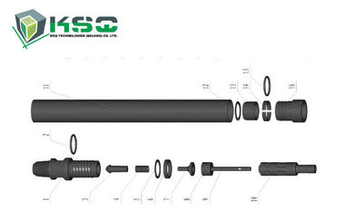 Le forage de roche de carbure de tungstène usine le foret Rod/pièces de rechange pour le mien