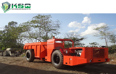 Camion à benne basculante hydraulique de profil bas de 10 tonnes pour le perçage d'un tunnel d'hydroélectricité