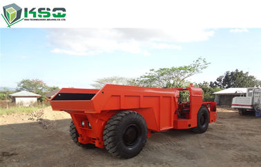 Camion à benne basculante hydraulique de profil bas de 10 tonnes pour le perçage d'un tunnel d'hydroélectricité