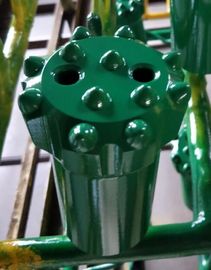Le forage de roche d'acier au carbone usine le visage plat de corps normal d'outil aux pastilles T38