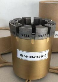 Peu de perceuse géologique du noyau PDC de diamant du perçage Q3 pour les barils de noyau triples de tube
