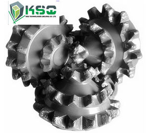 Hard rock conique tricône de carbure de tungstène de peu de perceuse de roche de rouleau du bouton IADC642 TCI de Miled