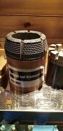 Pièce forgéee imbibée d'alésoir de peu de noyau de diamant de peu de perceuse de PDC pour l'exploration géologique