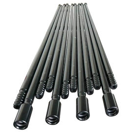 Couleur noire filetée par longueur d'outils de perçage de marteau de dessus de Rod de perceuse de R32 1000 6000mm