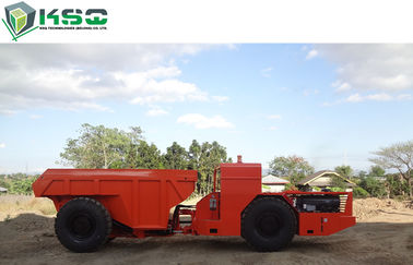 Camion à benne basculante hydraulique de profil bas de 10 tonnes pour le perçage d'un tunnel d'hydroélectricité