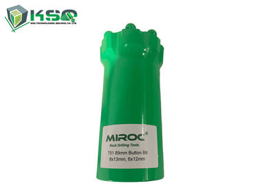 Le forage de roche de carbure de tungstène T51 usine 2 ou 3 bits de perceuse de rinçage de bouton de fil de trou