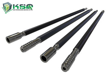 T38 - perceuse Rod filetée par 39mm d'extension outils de forage de roche de 3,66 mètres