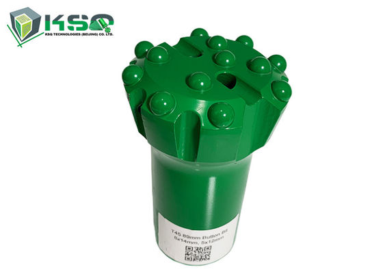 Les hauts d'outil de forage de roche de la vitesse T45 89mm de longueur fil des outils à pastilles
