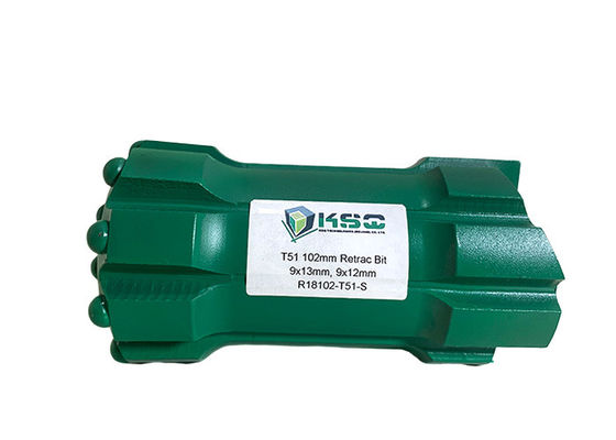 Les outils à pastilles escamotables de forge verts de Dth allié acier