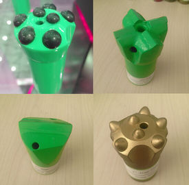 Ballictic/peu de foret vert sphérique de bouton de roche 4/7 boutons 51mm pour le granit
