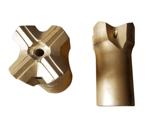 La norme a fileté le peu croisé de 51MM pour le perçage vertical de forage
