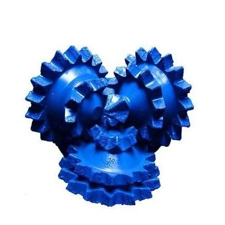 12 1/4&quot; trépan tricône à pastilles de champ de mine de gaz de pétrole d'IADC 127 de dent en acier durable d'outil