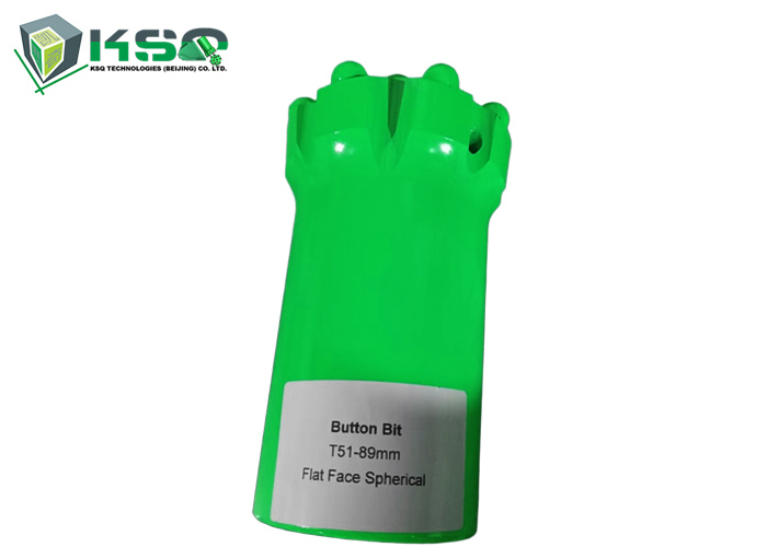 T51-89mm bouton à fil avec conception en carbure semi-balistique pour forage sur banc