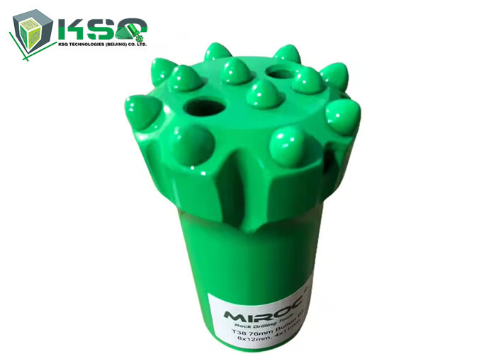High Performance T38 76mm Tungstène carbure fil de bouton Bit pour la roche dure Minage souterrain Tunneling carrière Drifting