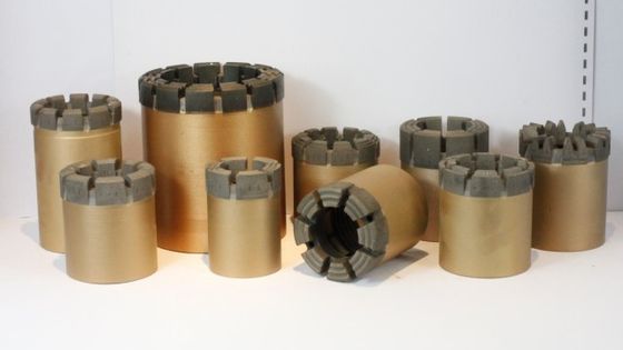 Impregnated Diamond Core PDC Drill Bit For Mineral Exploration / Core Sampler Drilling