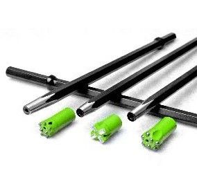 32Mm 34mm 36mm 38mm 40mm 42mm ont effilé des outils à pastilles pour le perçage de banc de tunnel de carrière