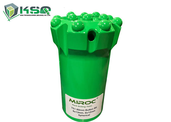 Outils à pastilles de extraction de perceuse de roche de fil d'outil de carbure de tungstène de T38 76mm