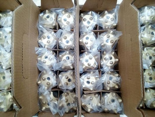 Le carbure de tungstène de 7/11/12 degré a effilé le peu de perceuse de bouton pour la roche/exploitation, OIN apporoved