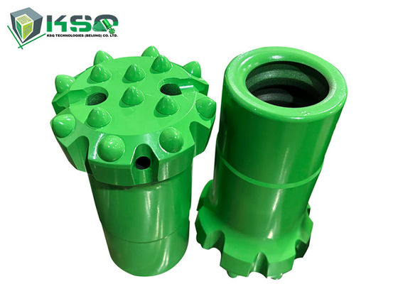 Bits de forage industriels en acier au carbone T51 de diamètre 102 mm boutons coniques Bits de forage en métal