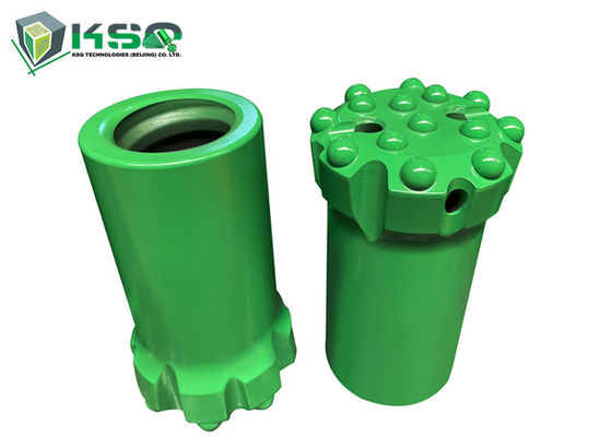 T51 89 mm Forage à boutons Bit Carbide de tungstène / 14 boutons filetés