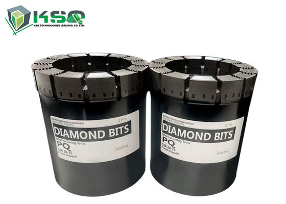 Pièces au noyau de diamant imprégnées de PQ, adaptées au forage