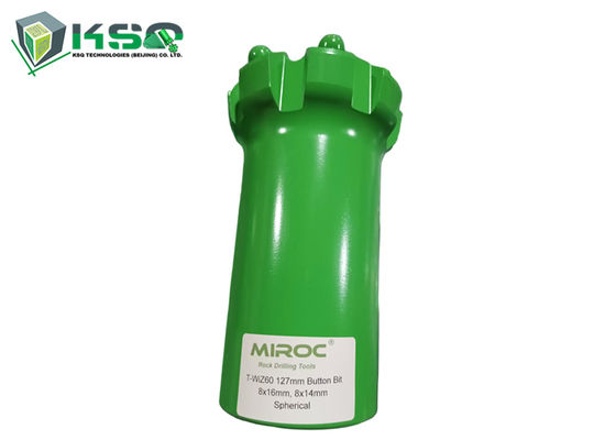 T-WIZ60 127 mm broyeur à boutons à filetage pour l'exploitation minière