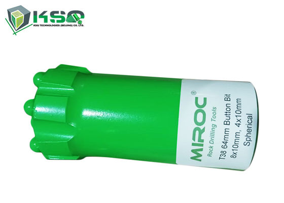 T38 64mm Mèche à bouton pour marteau perforateur de roche