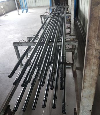 Mâle fileté par extension supérieure de Rod de perceuse de marteau T45 T38 - type masculin longueur 3050mm