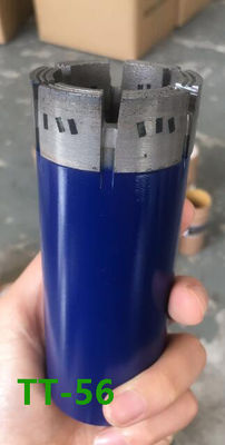 Pièce forgéee de peu de perceuse du diamant PDC du diamètre 56mm traitant pour formations dures moyennes/superbes